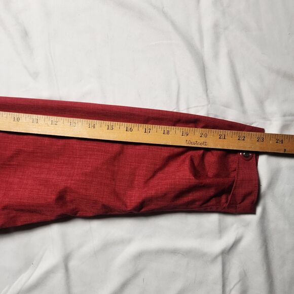 Merrell Womens Small Opti Shell Waterproof Breathable Hooded Jacket Vented Red - Picture 14 of 14